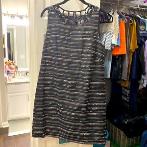 Vince Camuto Multi Stripe Dress